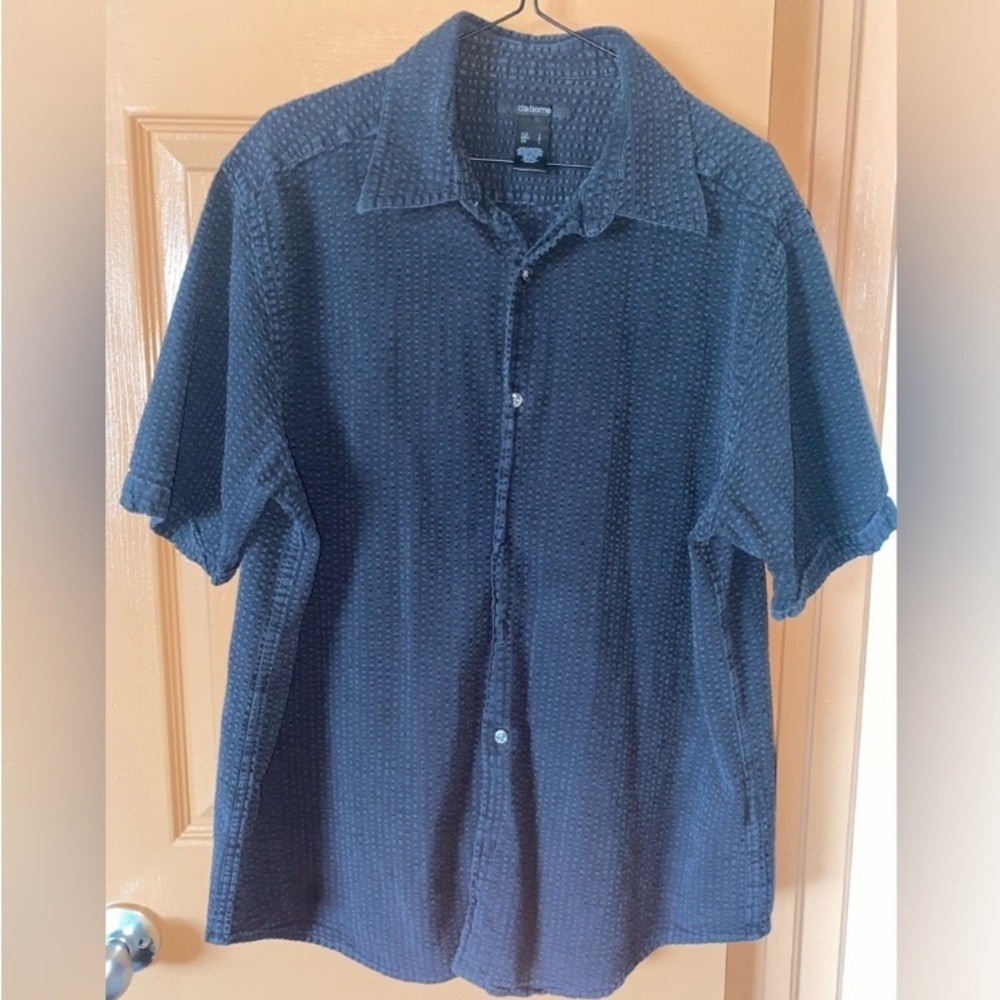 Mens Large Claiborne Dress Shirt (a little faded)
